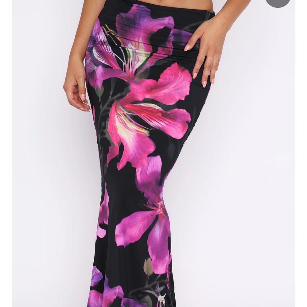 Sweet Salutations Maxi Skirt Purple Haze